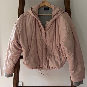 Splendid Dusty Rose Puffer Jacket